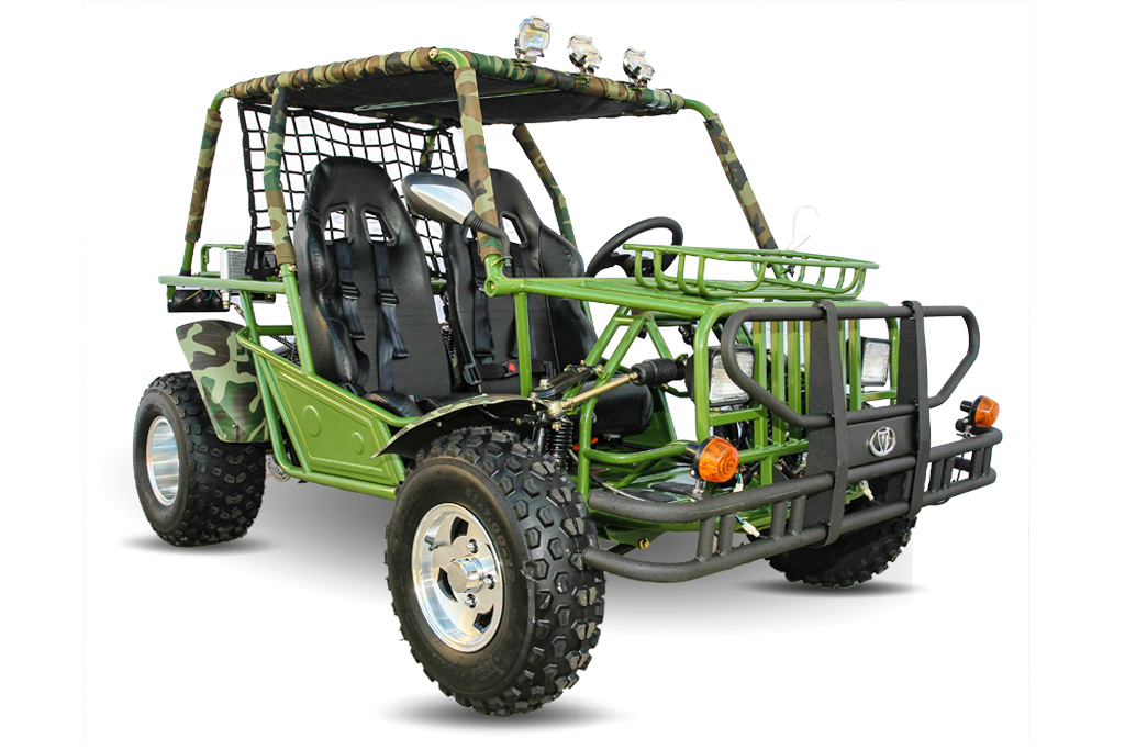 KANDI HUMMER 200cc 2 SEAT GO KART KD-200GKH-2A - Birdy's Scooters & ATV's